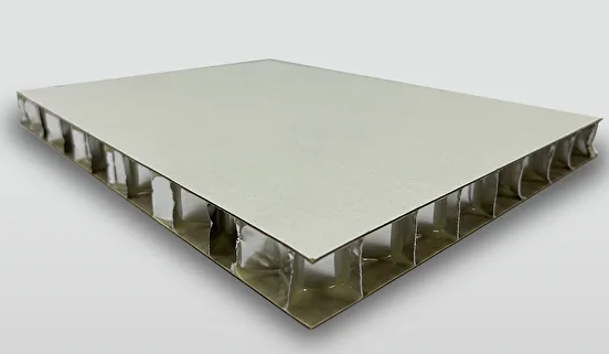 Алюминиевые сотовые панели с покрытием из HPL пластика